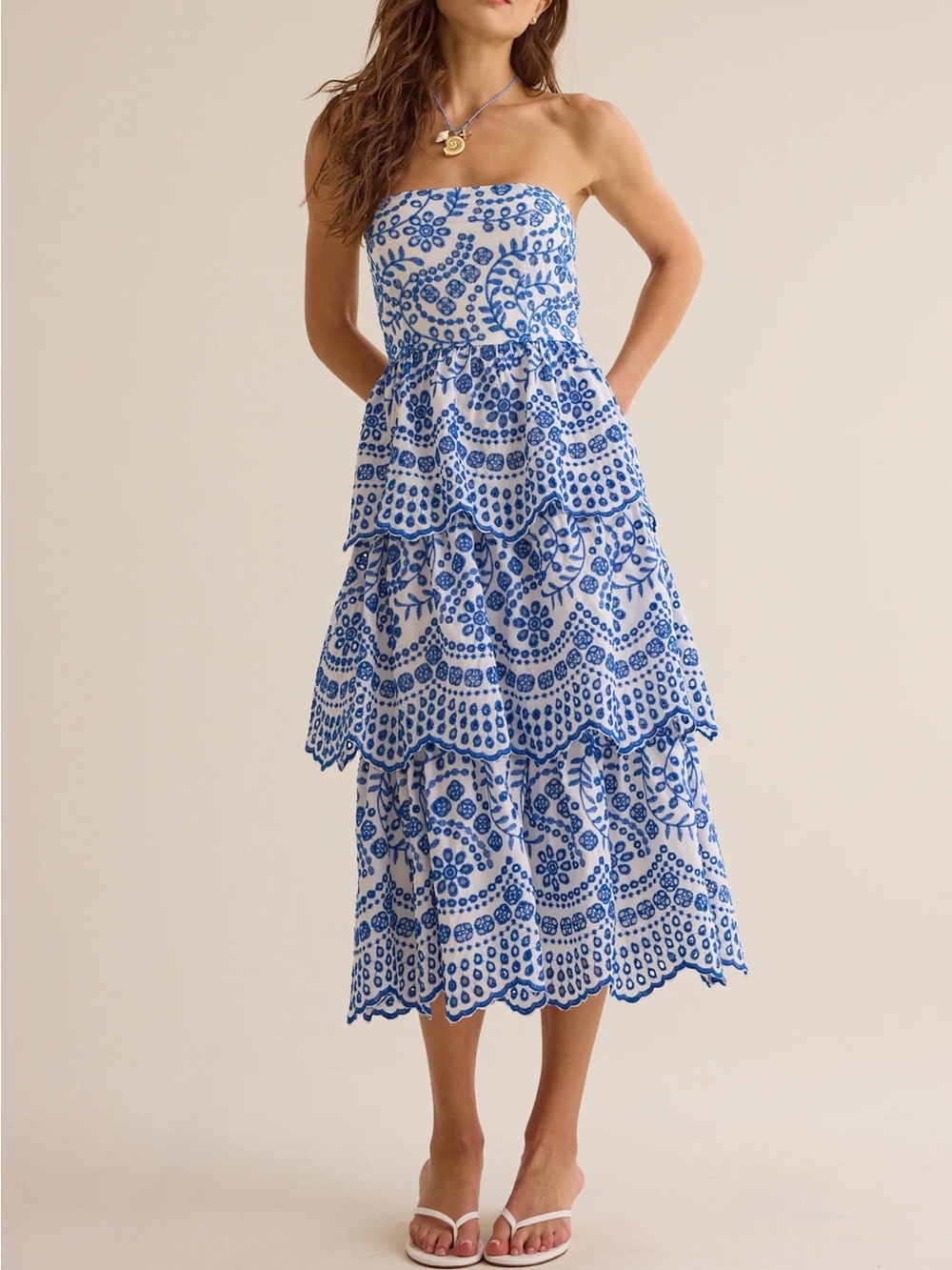 Genessa Midi Dress - Altar'd State - NEVER WORN - NWT - size: xs
